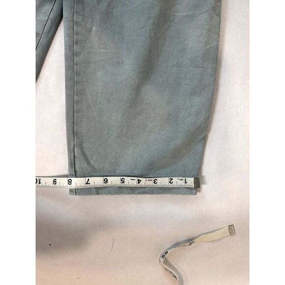 Grunge BDG Urban Outfitters Loose Fit Tapered Pants Light Blue - Size Small - Picture 3 of 11